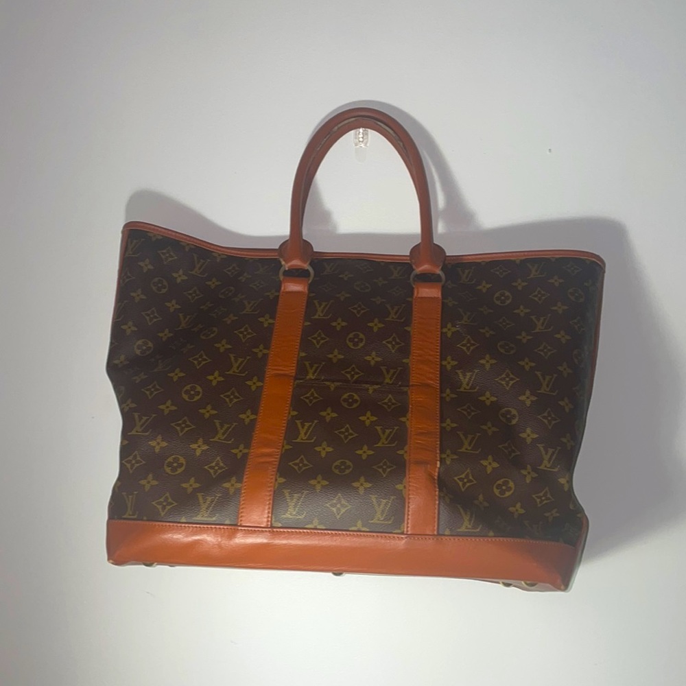 Vintage Louis Vuitton Sac Weekender tote, GM size/condition is extremely rare!!